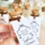 Pearls And Prosecco Hen Party Favours Personalised Shot Bottle Party Bag Filler, thumbnail 7 of 7