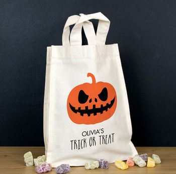 Halloween Personalised Trick Or Treat Goody Bags, 4 of 4