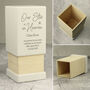 Personalised Star In Heaven Memorial Wooden Urn, thumbnail 7 of 7