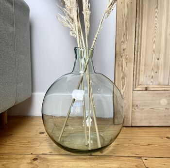 Large Glass Bubble Vase By Ev Home Notonthehighstreet Com   Normal Large Glass Bubble Vase 