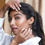 Sun And Moon Stud Earrings, thumbnail 4 of 7