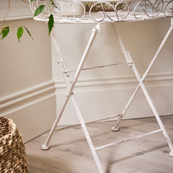 Vintage Folding Tray Table, 7 of 9