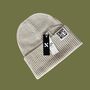 Swim Wild Chunky Knit Beanie Hat Oat, thumbnail 1 of 2
