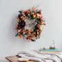 Personalised Dried Flower Wreath, thumbnail 1 of 6