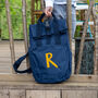 Adult's Personalised Initial Roll Top Backpack, thumbnail 5 of 10