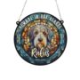 Bearded Collie Memorial Suncatcher, thumbnail 4 of 5