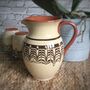 Stoneware Ceramic Jug In Sand Colour , 750ml, thumbnail 3 of 4