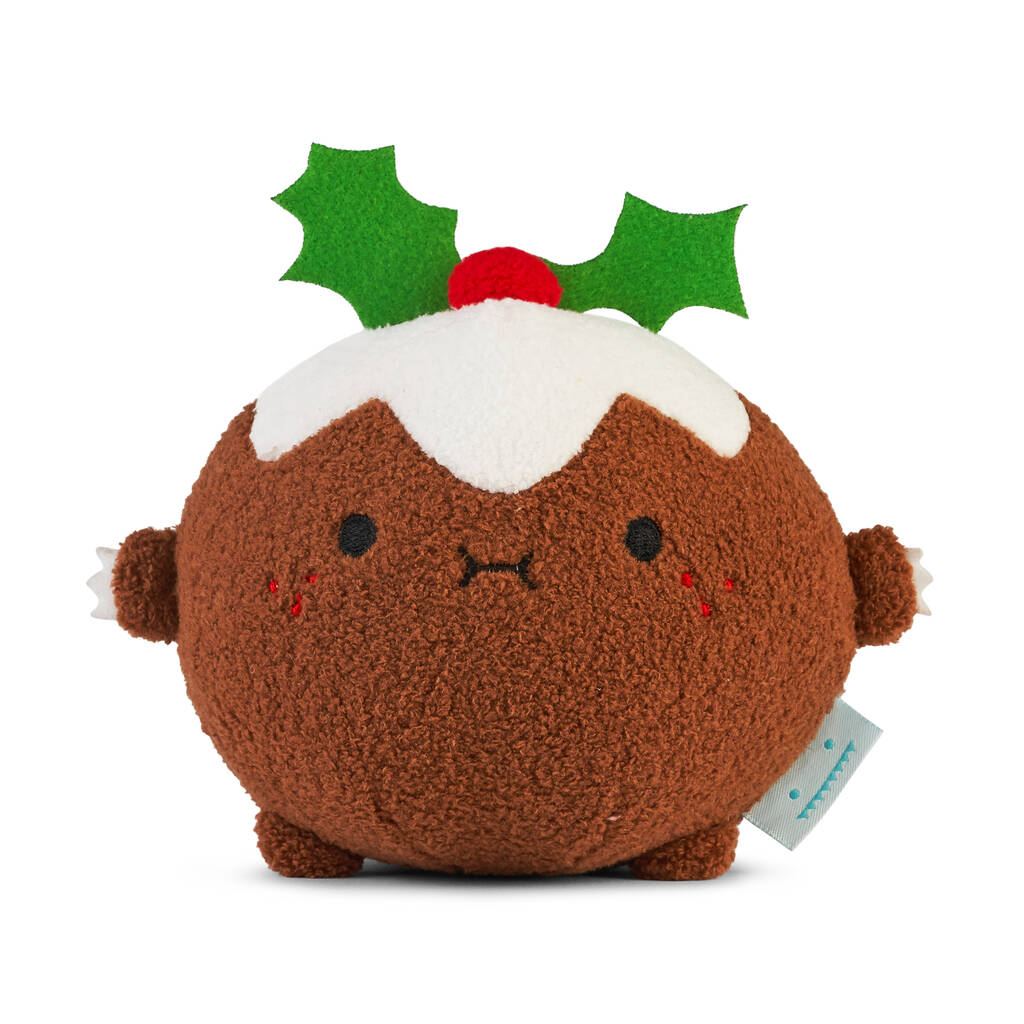 plush christmas pudding