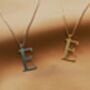 Personalised Capital Letter Necklace, thumbnail 1 of 12