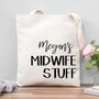 Luxury Midwife Stuff Tote Bag, thumbnail 1 of 2