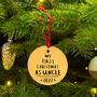 'First Christmas As Uncle' Christmas Decoration, thumbnail 1 of 5