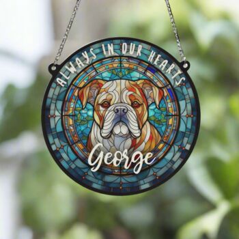 Bulldog Memorial Suncatcher, 6 of 7