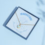Healing Heart Rainbow Moonstone Gemstone Necklace, thumbnail 6 of 11