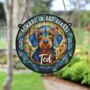 Dachshund Wirehaired Memorial Suncatcher, thumbnail 6 of 6