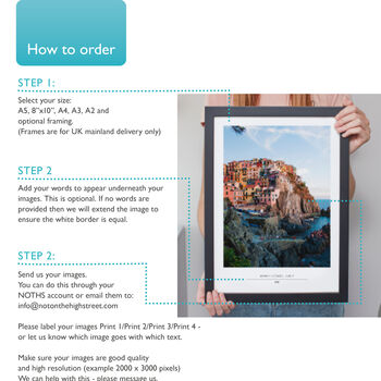 Use Your Own Wedding Photos Set Personalised Prints, 2 of 12