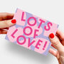 Personalised Heart Banner Letterbox Cookie, thumbnail 7 of 9