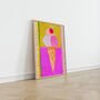 Ice Cream Cone Art Print Summer Gelato Poster, thumbnail 5 of 12