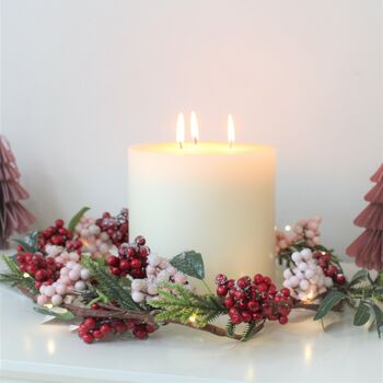 LED Berry Christmas Garland, 2 of 6