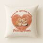 Personalised Guinea Pigs Couple Cushion, thumbnail 1 of 2