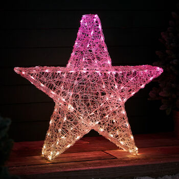 Twinkly Smart LED Outdoor Acrylic Large Christmas Star, 3 of 12