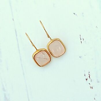 April Gold Plated Earrings, 2 of 5
