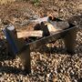 Flat Pack Portable Metal Firepit With Optional Ash Tray, thumbnail 1 of 9