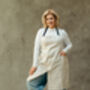 Potters Split Leg Linen Apron With Pockets, thumbnail 3 of 10