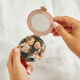 Personalised Leather Compact Mirror With Photo, thumbnail 1 of 5