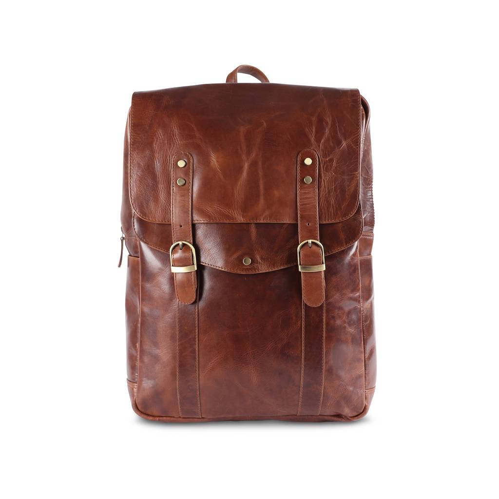 Jacob Leather Backpack Laptop Bag By The Leather Store ...