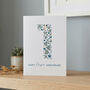 Love Hearts Paper 1st Anniversary Card, thumbnail 2 of 6