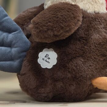 Rio The Plush Sitting Rooster Soft Toy, 3 of 3