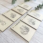 Bunny Rabbit Nursery Drawer Dividers Set Of Seven New Baby Gift, thumbnail 4 of 11