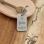 Personalised 7th Anniversary Keyring With Custom Initials – Handmade Keepsake Gift, thumbnail 8 of 8