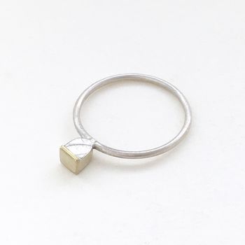 Tiny 'Cup Cake' Embossed Stacking Ring, 5 of 9
