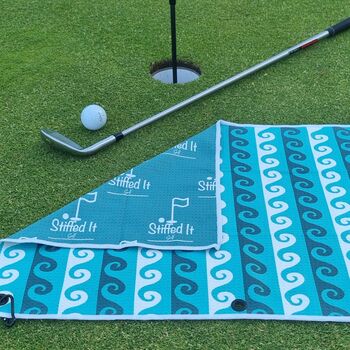 Personalised Greens In Regulation Golf Towel, 3 of 5