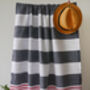 Personalised Beach And Yoga Towel, Sustainable Gift, thumbnail 4 of 8