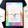 Charged Rainbow Swarovski Crystal Birthday Card, thumbnail 6 of 7