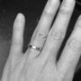 Sapphire Eternity Ring, Sapphire Wedding Ring, thumbnail 4 of 4