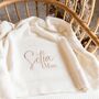 Solid Edge Baby Knit Blanket | Personalised, thumbnail 5 of 8