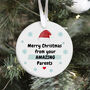 Funny Christmas Ornament Gift From Parents, thumbnail 6 of 7