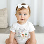 Personalised Baby’s First Christmas Gift Bodysuit, thumbnail 6 of 6