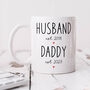 Personalised Mug 'Daddy Established', thumbnail 1 of 2