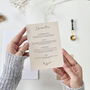 Luxury Ultra Thick Wedding Invite, thumbnail 4 of 7