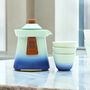 Colourful Pastel Tea Set With Teapot And Three Tea Cups, thumbnail 3 of 10