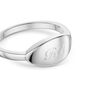 Elliptical Band Ring 925 Solid Silver, thumbnail 4 of 7