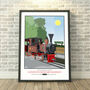 Leighton Buzzard Steam Railway Print, thumbnail 1 of 5
