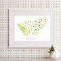Personalised South Yorkshire Map: Add Favourite Places, thumbnail 2 of 4