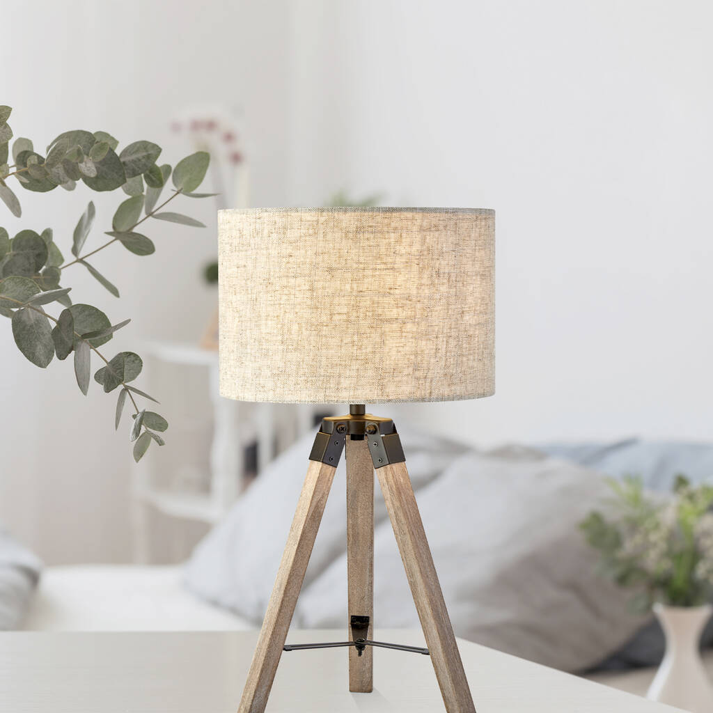 Delphi Tripod Table Lamp And Shade By Dibor