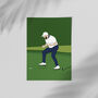 Shane Lowry Ryder Cup Winning Moment Print, thumbnail 2 of 4