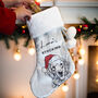 Personalised Dog Breed Christmas Stocking, thumbnail 1 of 4